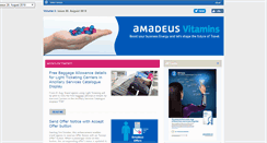 Desktop Screenshot of amadeusegyptnewsletter.com